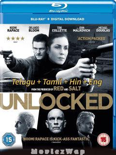 Unlocked (2017) Telugu Dubbed Multi Original Audios